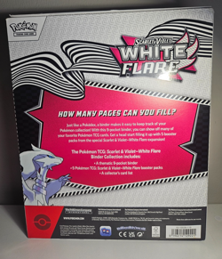 Pokemon Scarlet & Violet White Flare Binder Collection - New Sealed - Image 3