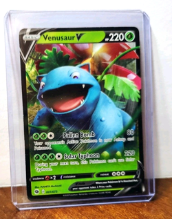 POKEMON VENUSAUR V 001/073 ULTRA RARE CHAMPIONS PATH NM NEAR MINT - Image 3