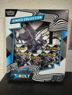 Pokemon TCG Scarlet & Violet - Black Bolt Binder Collection - Image 1