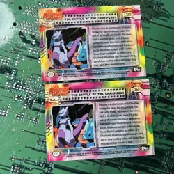 The Battle of the Champions 25 Topps Pokemon Mewtwo Strikes Back Black Logo 2 - Image 4