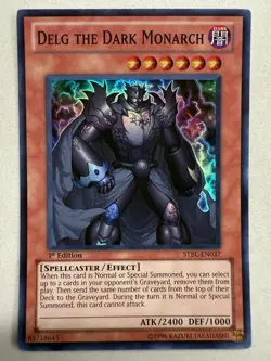 Delg the Dark Monarch STBL-EN037 1st Edition Yugioh Yu-Gi-Oh! VLP / NM - Image 1