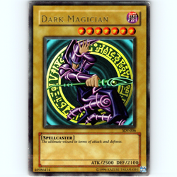 Yugioh Dark Magician SDY-006 Unlimited Ultra Rare Holo - MP-LP 💎 - Image 1