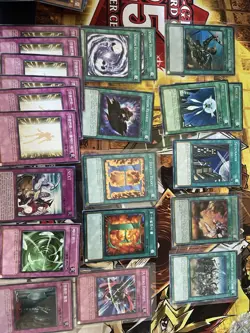 JADEN JUDAI YUKI ELEMENTAL HERO TEMPEST FLAME WINGMAN ELECTRUM YUGIOH GX DECK - Image 3