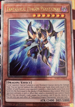 Fantastical Dragon Phantazmay RA02-EN013 Quarter Century Secret 1st Ed NM Yugioh - Image 1