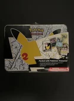 Pokemon Celebrations 25th Anniversary Collector's Chest Lunch Box Tin - Image 1