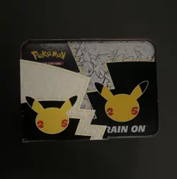 Pokemon Celebrations 25th Anniversary Collector's Chest Lunch Box Tin - Image 2