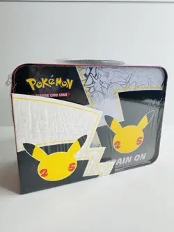 Pokemon Celebrations 25th Anniversary Collector's Chest Lunch Box Tin - Image 3