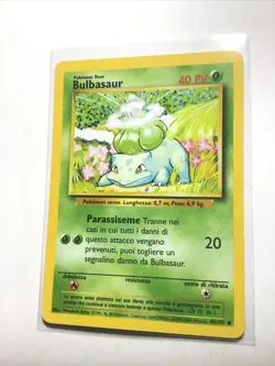 BULBASAUR - 44/102 - 40 PV - ITALIAN - Base - Pokemon Card - MP - Image 1
