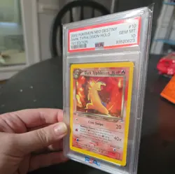 2002 Pokemon Dark Typhlosion Neo Destiny Holo Card #10/105 PSA 10 - 1st Edition - Image 5