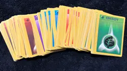 Pokemon BASE SET 1999 Energy Card Lot of 200+ Cards 1999 WOTC LP To MP - Image 1