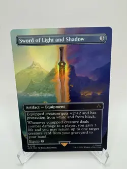Sword of Light and Shadow (Borderless) -Foil Near Mint MTG - Image 1