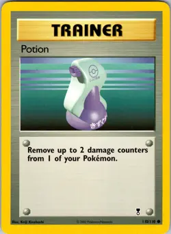 Pokemon TCG Potion Legendary Collection 110/110 Unlimited Common Card WOTC NM - Image 1