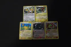 5 LP-HP Pokemon Card Lot Reverse Holo & Holo EX Dragon Frontiers, Delta Species+ - Image 1