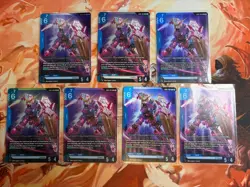 Gundam Card Game Newtype Rising Unicorn Gundam GD01-002 LR Holo Foil x1 - Image 1