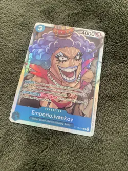 Emporio.Ivankov ST12-010 NM One Piece TCG Blue Card - Image 2
