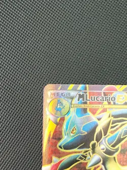 Pokemon M Lucario EX Holo Card Mega Powers Collection 2017, 55a/111 - Image 3