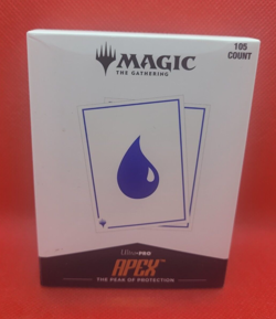 Ultra Pro APEX 105 MTG Standard Card Sleeves Mana 8 Island. NIB. B3G1 Free! - Image 1