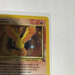 Moltres 12/62 Holo Fossil Pokemon Card 1999 - Image 5