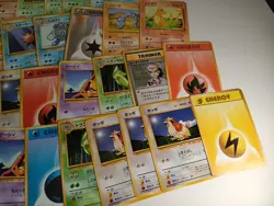 Pokemon Japanese Base Set Vintage Common and Uncommon 50 Card Lot LP-DMG (1) - Image 5