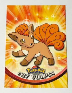 1998 Pokemon Topps Vulpix #37 - Non-Holo NM - Image 1