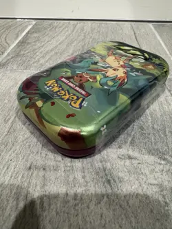 Pokemon TCG Scarlet & Violet Prismatic Evolutions Mini Tin | Leafeon - Image 4