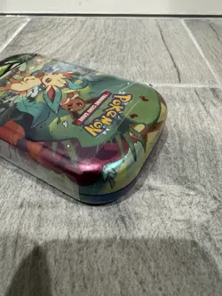 Pokemon TCG Scarlet & Violet Prismatic Evolutions Mini Tin | Leafeon - Image 5
