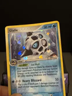 Pokemon Card Glalie 34/101 EX Hidden Legends Holo Rare Near Mint - Image 2