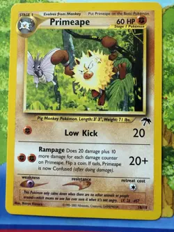 Pokemon Primeape Southern Islands PROMO 18/18 Near Mint - Image 1
