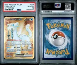 PSA 10 2023 POKEMON PAL EN-PALDEA EVOLVED HYPER RARE #274 CHIEN-PAO EX - Image 1
