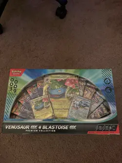 Pokemon TGC: Venusaur Ex and Blastoise Ex Premium Collection GameStop (LOT OF 4) - Image 2