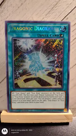 Yu-Gi-Oh! Dragonic Diagram / BLRR EN096 1st Edition LP - Image 1