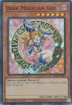 Dark Magician Girl (Red) - 1st Edition Legendary Duelists: Season 3 NM YuGiOh - Image 1