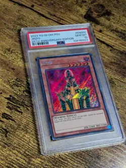 Yugioh Jinzo PSV-EN000 Secret Rare 25th Anniversary PSA 10 GEM MINT - Image 2