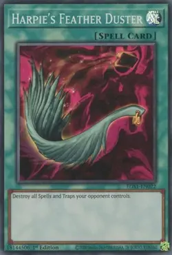 Harpie's Feather Duster - Unl Egyptian God Deck: Slifer the Sky Dragon NM YuGiOh - Image 1