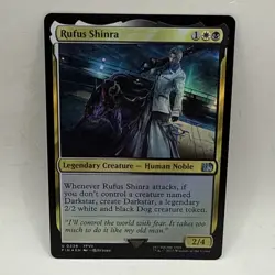 Rufus Shinra Final Fantasy Foil MTG Magic The Gathering Card Collectible - Image 1