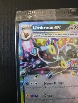 Pokemon TCG Umbreon ex Prismatic Evolutions Stamp Promo Card 060/131 NM - Image 3