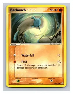 Barboach #60/110 Holon Phantoms Pokemon Trading Card TCG Nintendo 2006 - Image 1