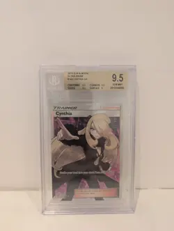 BGS 9.5 - Cynthia 148/156 Trainer - Ultra Prism Pokemon Card GEM MINT (PSA CGC) - Image 1