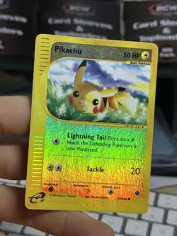 Pikachu 124/165 Expedition 2002 Reverse Holo E-Reader Pokemon Card TCG - Image 3