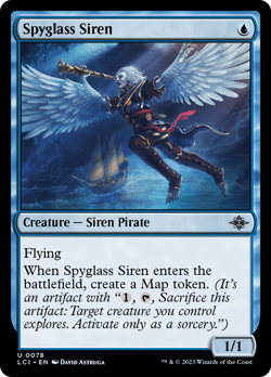 Spyglass Siren #78 | Near Mint | The Lost Caverns of Ixalan Magic MTG - Image 1