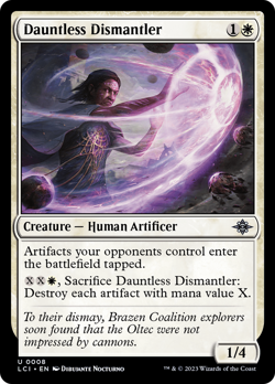Dauntless Dismantler #8 | Near Mint FOIL | The Lost Caverns of Ixalan Magic MTG - Image 1