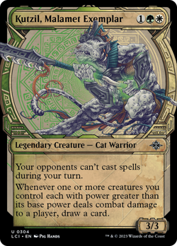 Kutzil, Malamet Exemplar (SHOWCASE) #304 | NM | LCI Magic MTG - Image 1