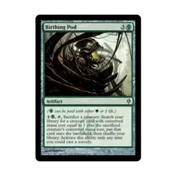 WOTC MtG New Phyrexia Birthing Pod (R) VG - Image 1