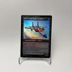 MTG Magic The Gathering Starscream, Power Hungry Foil Transformers - Image 2