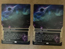 2X Echoing Deeps Borderless - EOS 0013 - NM - MTG - Image 1