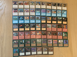 MTG Magic the Gathering - Homelands Partial Set - 1995 - 67 Unique Cards - Image 1