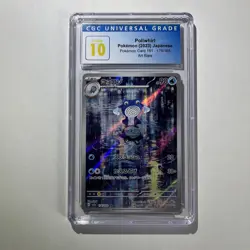 CGC 10 Pristine Poliwhirl AR 176/165 sv2a 151 Japanese Pokemon Card - Old Label - Image 1