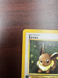 1st Edition Eevee 55/82 Team Rocket Set Rare Vintage Pokemon Card (LP+) - Image 3