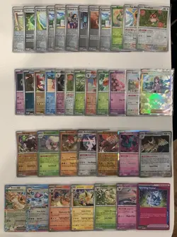 Pokemon TCG Prismatic Evolutions - 50 Card Lot PRE All Holos!! - Image 1