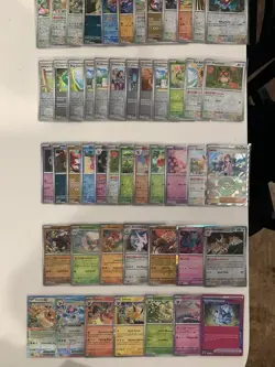 Pokemon TCG Prismatic Evolutions - 50 Card Lot PRE All Holos!! - Image 2
